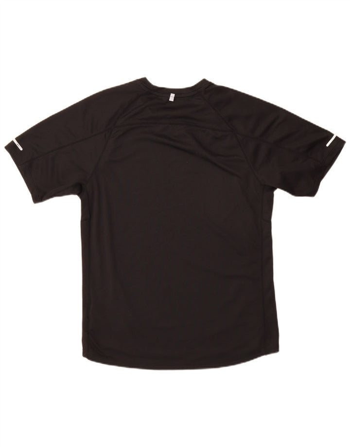 Męska koszulka Nike Dri Fit Top, średni czarny poliester