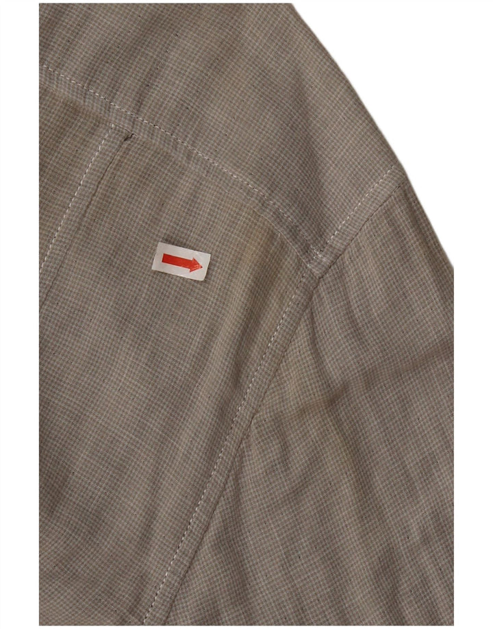 Koszula męska Guess 2XL, szara, bawełniana kratka