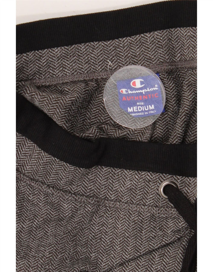 Damskie spodnie dresowe Champion, średnioszare, w jodełkę