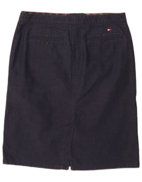 Damska spódnica dżinsowa Tommy Hilfiger US 6 Medium W28 Granatowa bawełna