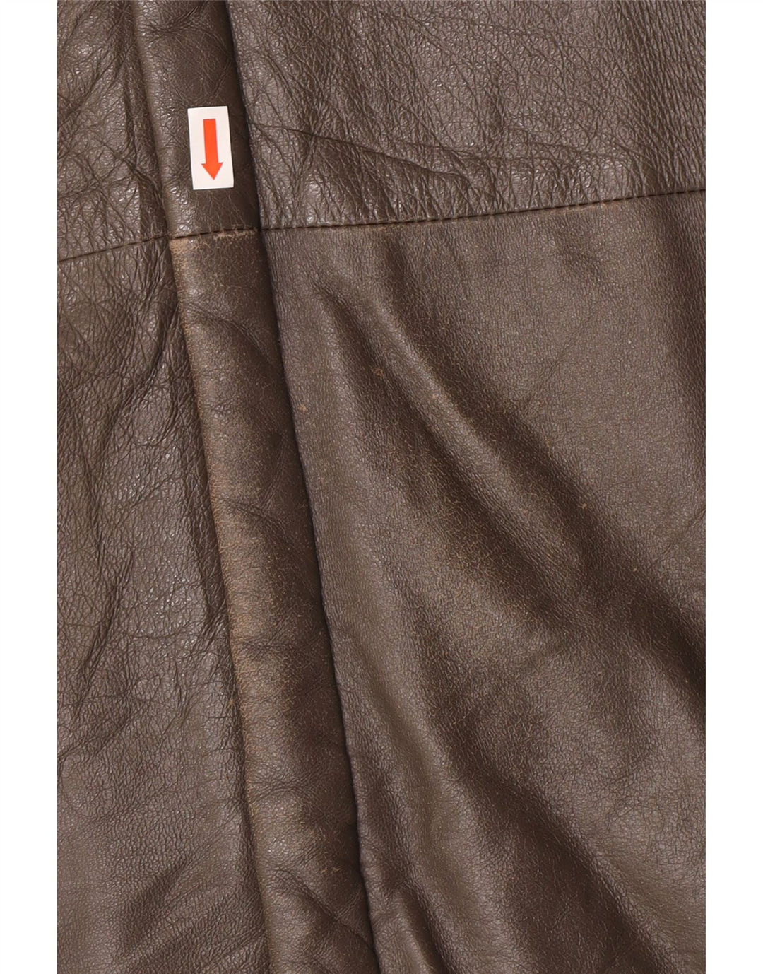 Vintage męska skórzana kurtka wojskowa IT 56 3XL szara skóra