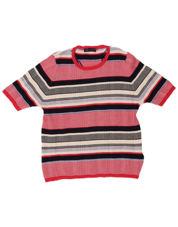 MARKS & SPENCER Damski sweter z okrągłym dekoltem UK 20 2XL wielokolorowy