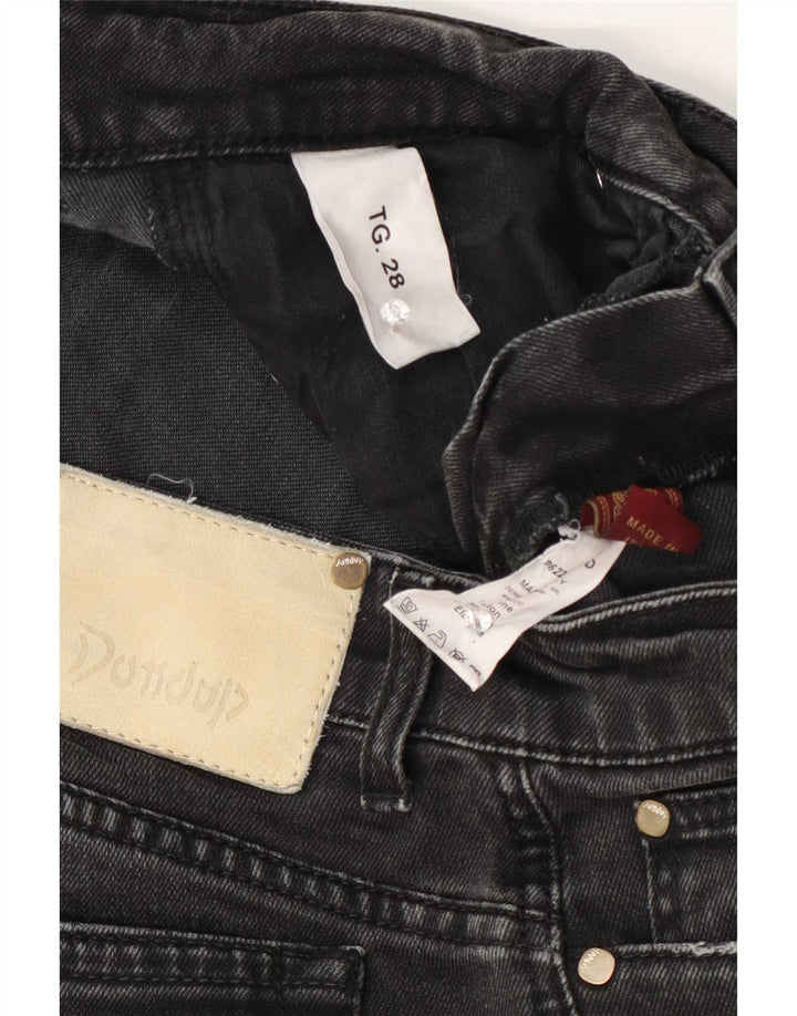 Dżinsy damskie Dondup w trudnej sytuacji Slim Fit W28 L31 Czarna bawełna