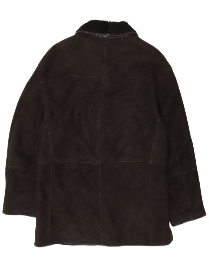 Męska kurtka Shearling firmy Gimo UK 40, duża czarna
