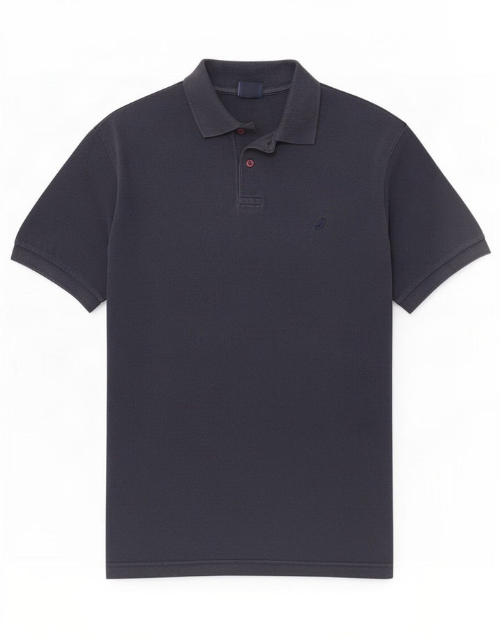 Męska koszulka polo Asics, duża, granatowa