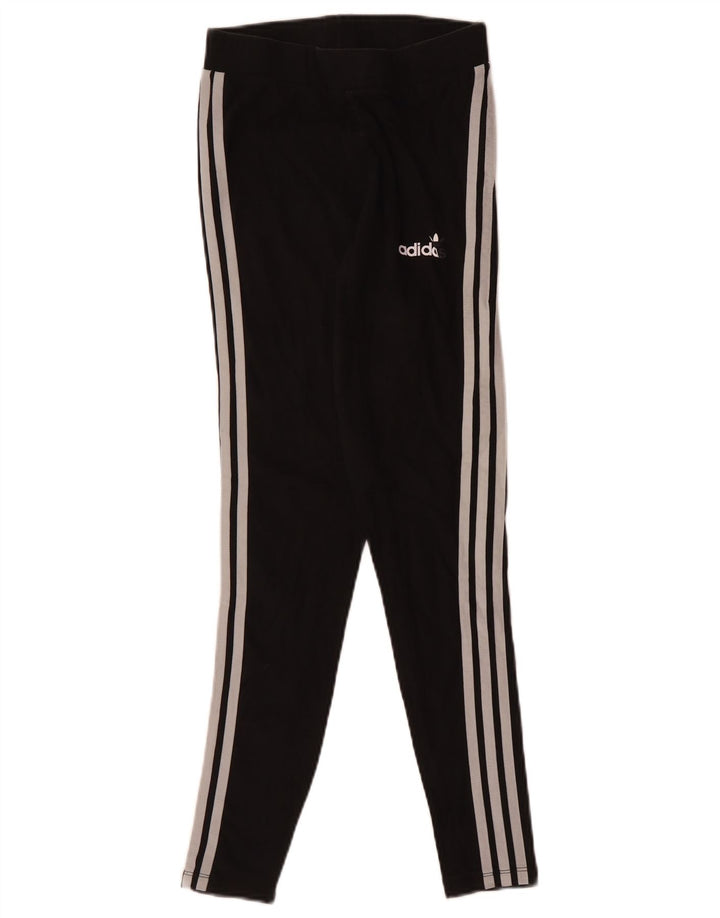 Legginsy damskie ADIDAS UK 10, małe, czarne