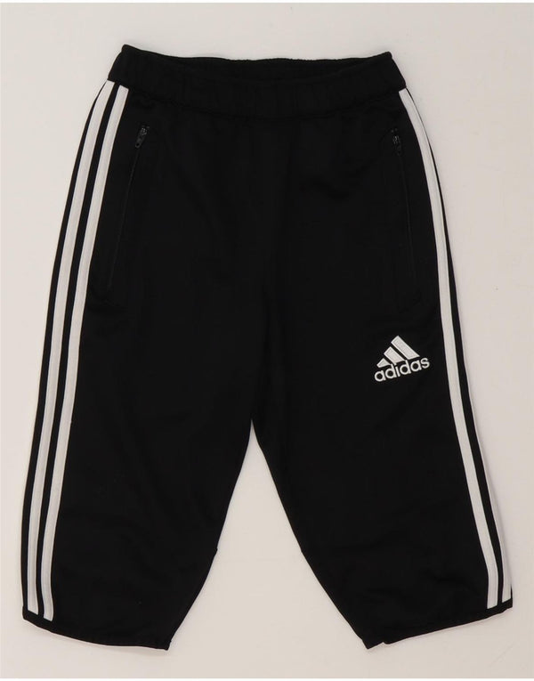 Chłopięce spodenki sportowe Adidas Climacool Bermuda 13-14 lat XL, czarne, z blokami kolorów