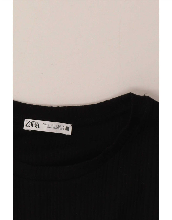 Damska krótka bluzka Zara Top UK 10 Small Black