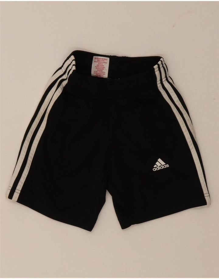 Chłopięce spodenki sportowe Adidas 7-8 lat, czarny poliester