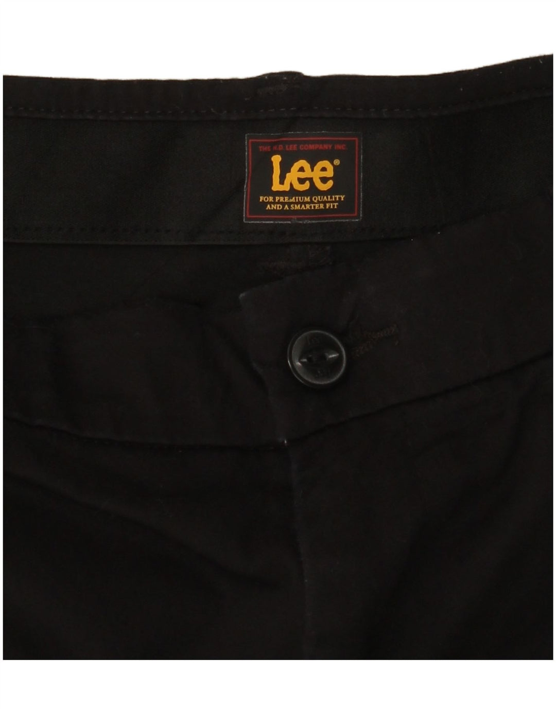 Damskie proste spodnie chino LEE W30 L31 czarne