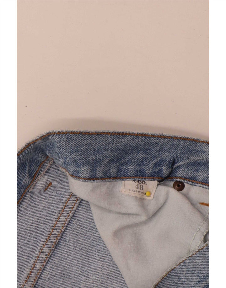 Męskie jeansy zwężane Casucci IT 48 Medium W30 L31 Niebieskie bawełniane