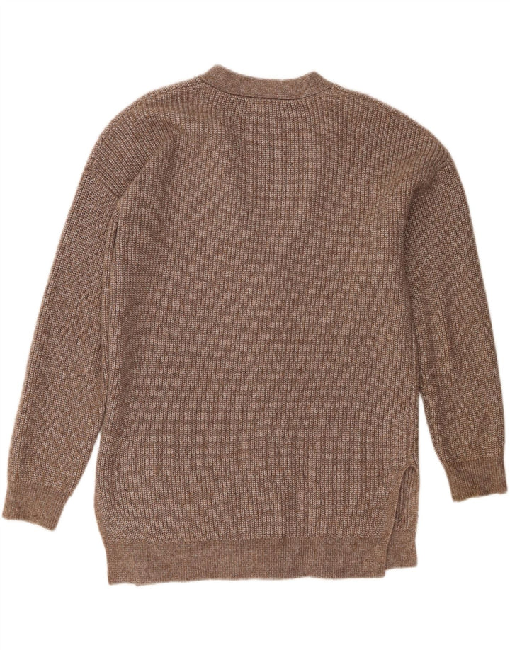Marks & Spencer Damski sweter oversize UK 10 Small Brown