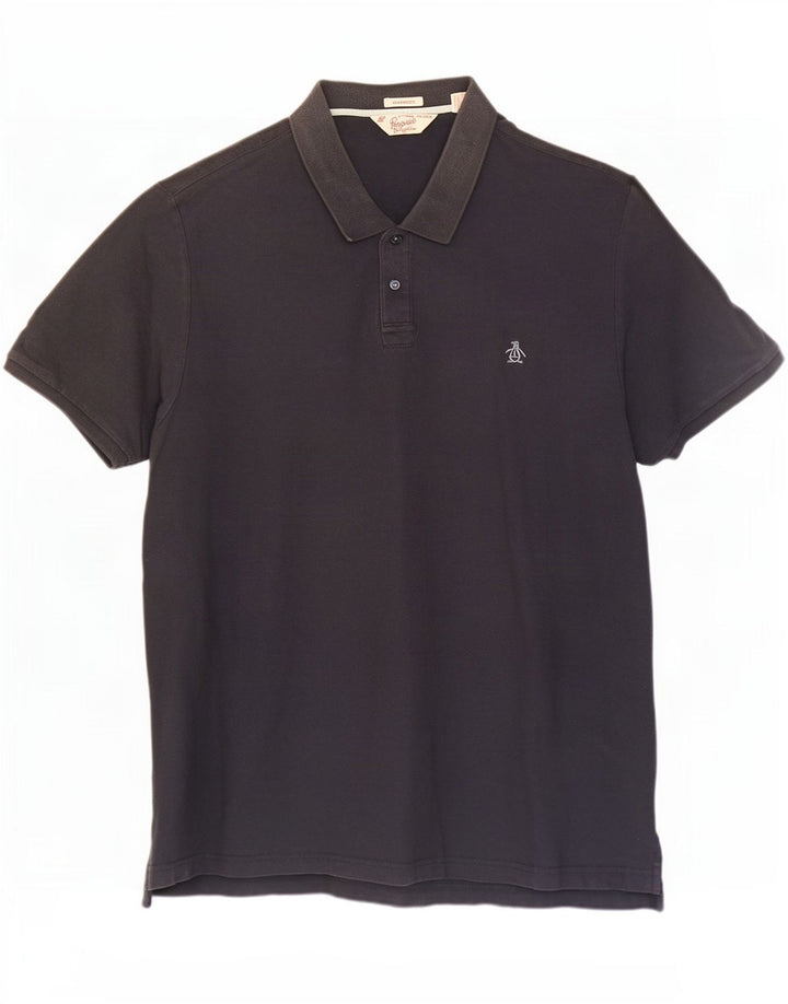 Męska koszulka polo Penguin Classic Fit 2XL granatowa