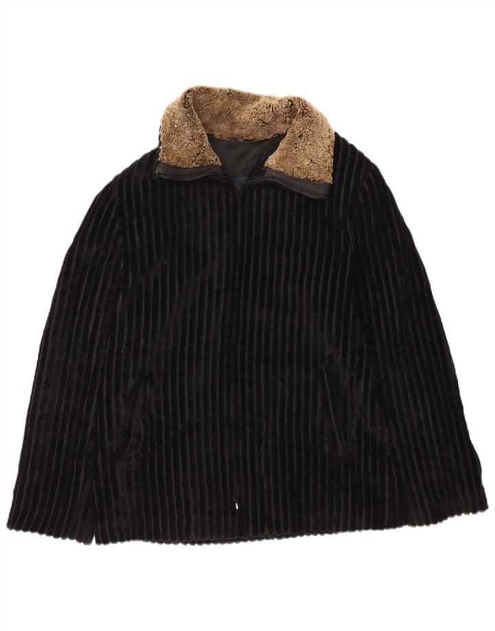 Damska kurtka sztruksowa Mabrun IT 44 w kolorze średniej czerni