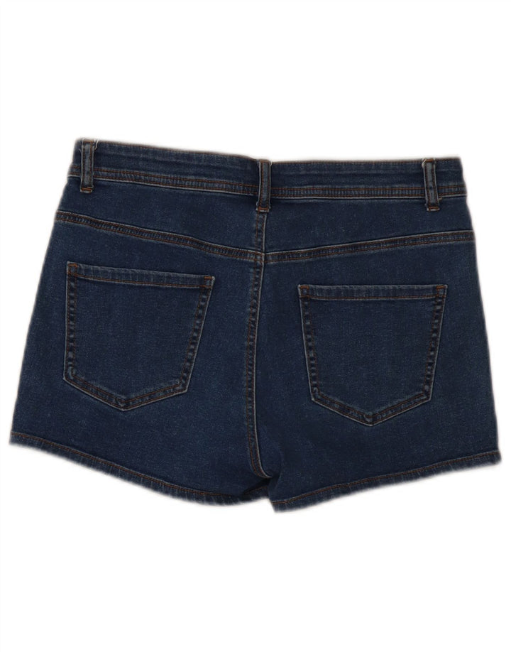 Damskie spodenki jeansowe BENETTON W30 średni niebieski