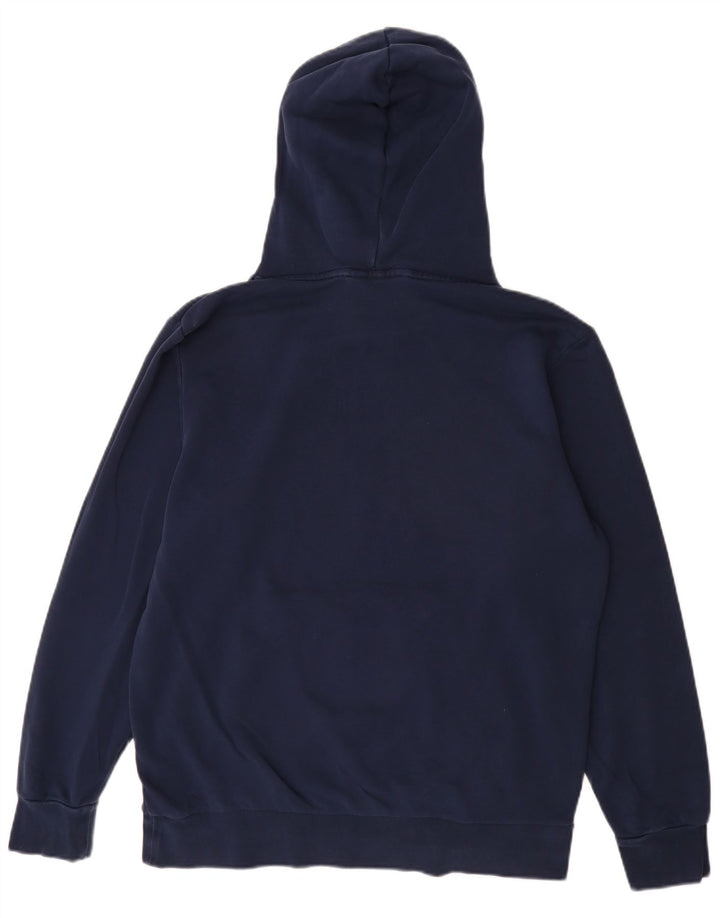 Męska bluza z kapturem Adidas Graphic, duża, granatowa
