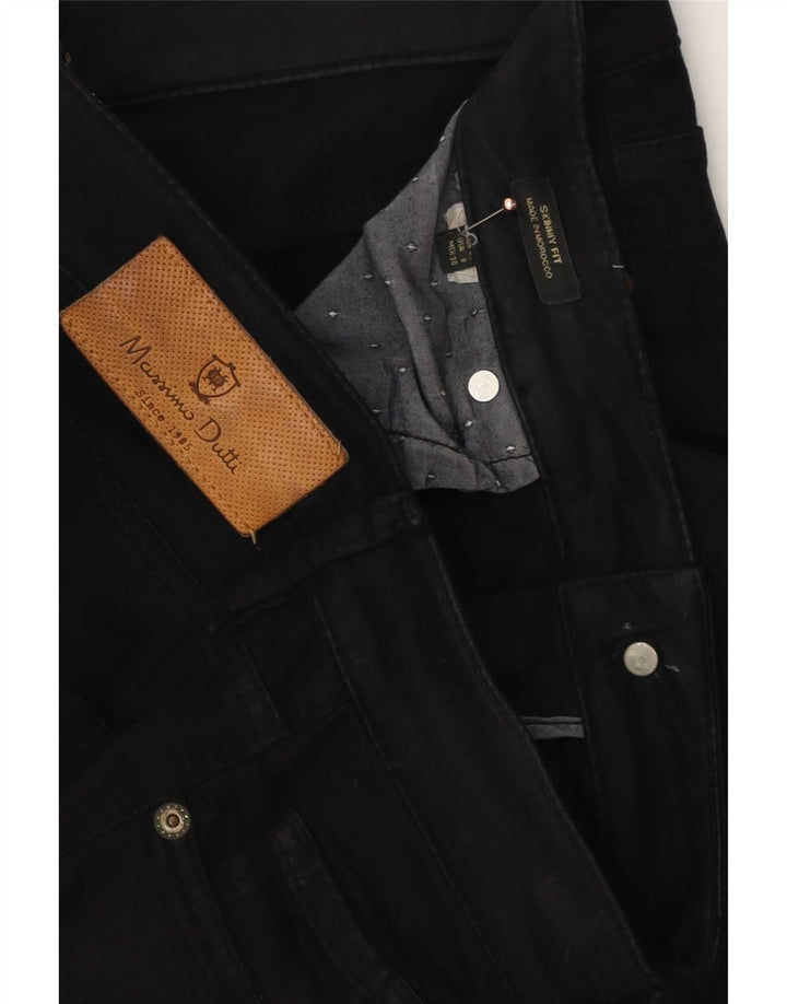 Damskie jeansy Skinny Massimo Dutti EU 40 Medium W30 L29 Czarne