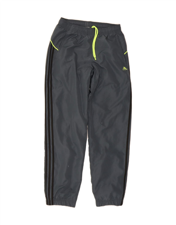 ADIDAS Mens Tracksuit Trousers Joggers UK 38/40 Medium  Grey Polyester Vintage Adidas and Second-Hand Adidas from Messina Hembry 