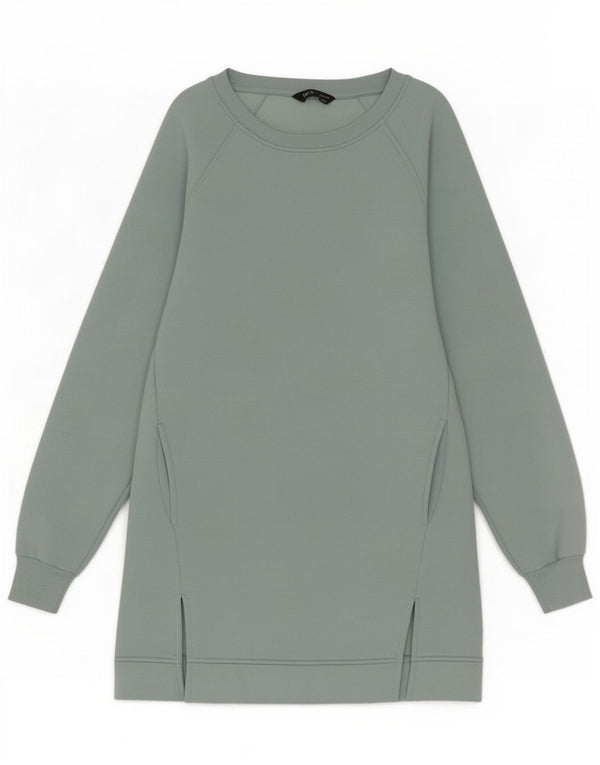 Marks & Spencer Damska bluza dresowa z długim rękawem, UK 6 XS, zielona