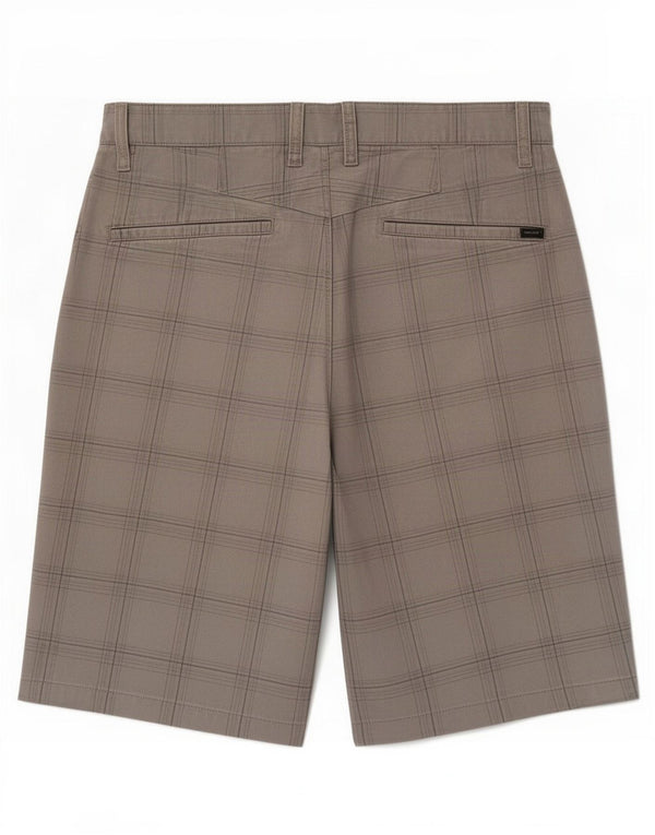 Męskie spodenki Chino Volcom Medium W32 w szarą kratkę