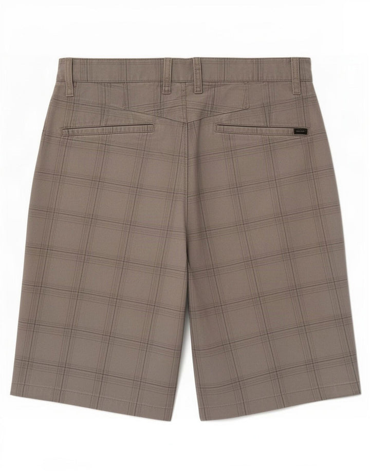 Męskie spodenki Chino Volcom Medium W32 w szarą kratkę