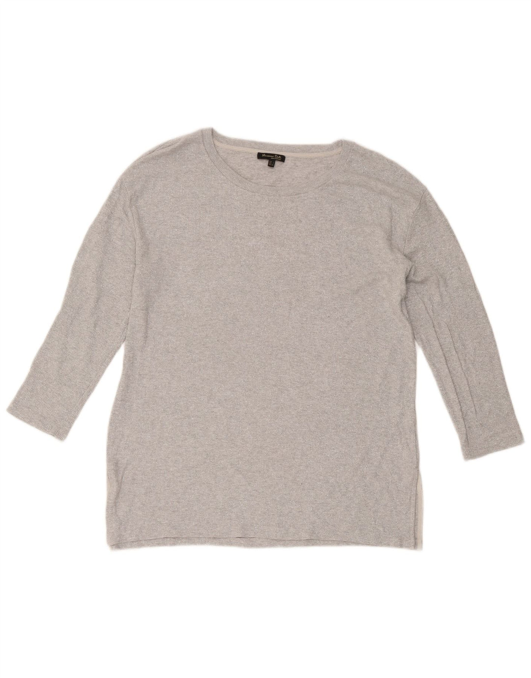 Damski top Massimo Dutti z rękawem 3/4 UK 16, duży, szary