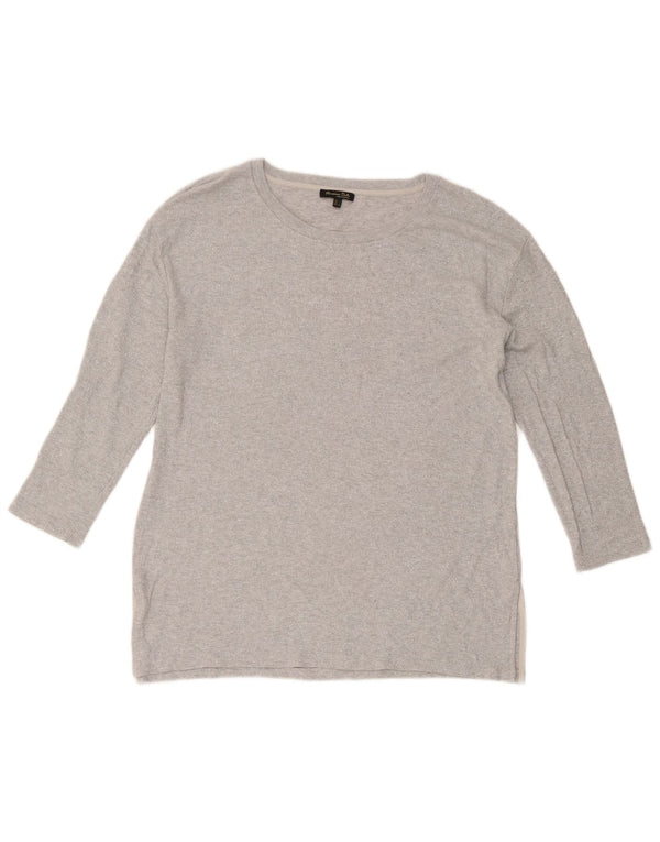 Damski top Massimo Dutti z rękawem 3/4 UK 16, duży, szary