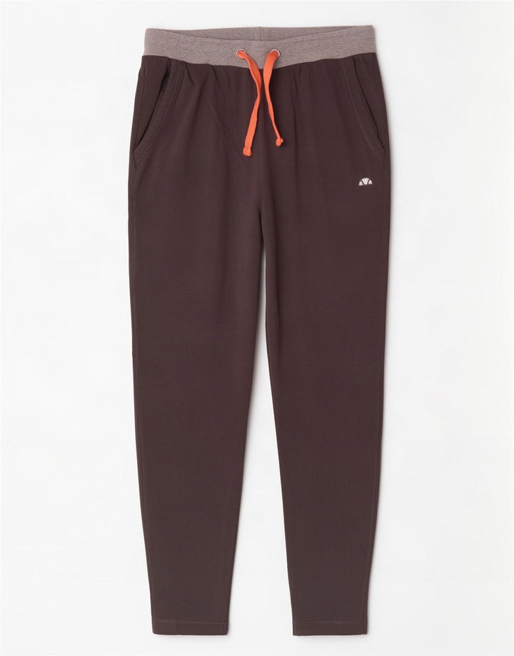 Damskie spodnie dresowe Ellesse Joggers, małe, szare, bawełniane w bloki kolorów