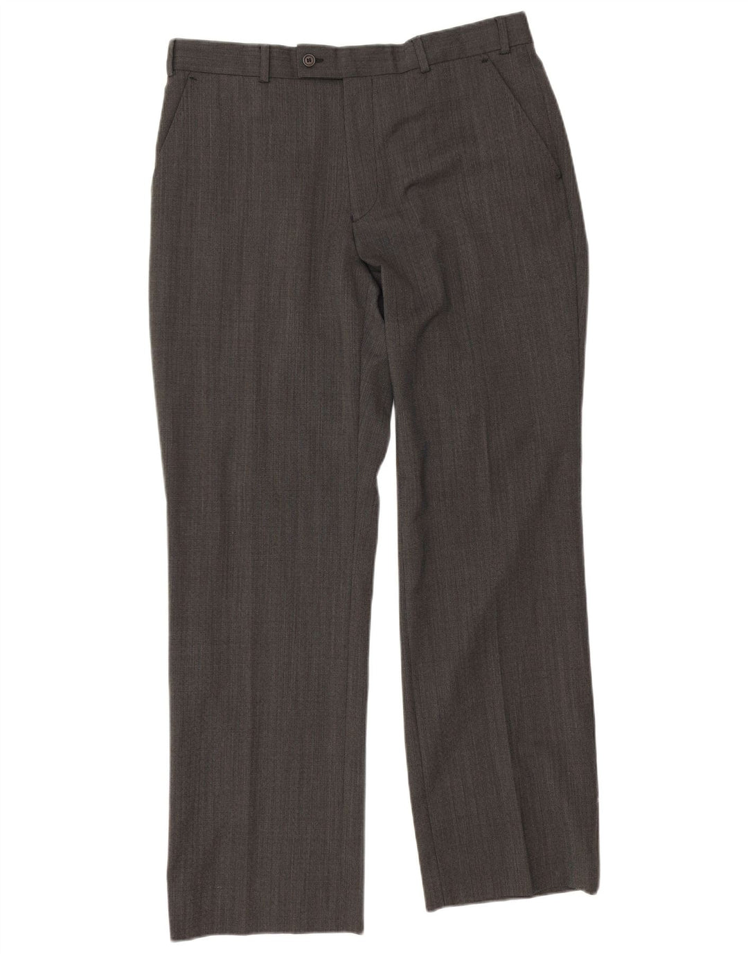 Męskie proste spodnie garniturowe Ted Baker W34 L31 szare