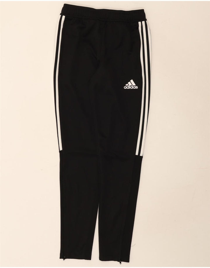 Męskie spodnie dresowe Adidas Aeroready, małe, czarne, poliestrowe