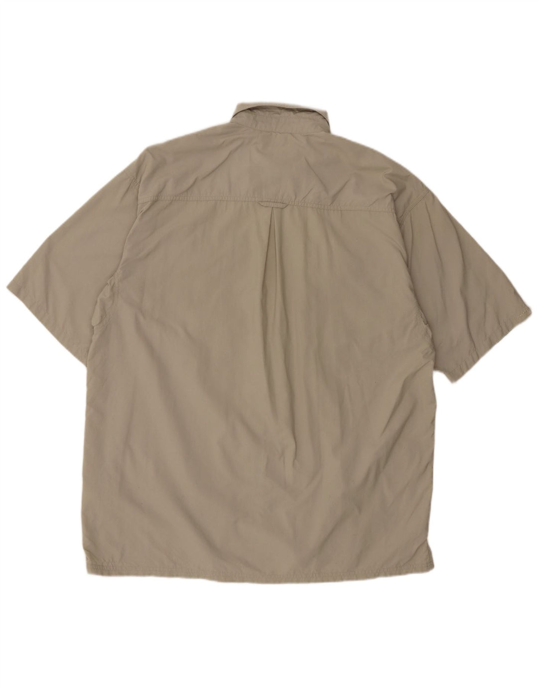 Męska koszulka z krótkim rękawem Columbia XL, nylon w kolorze khaki