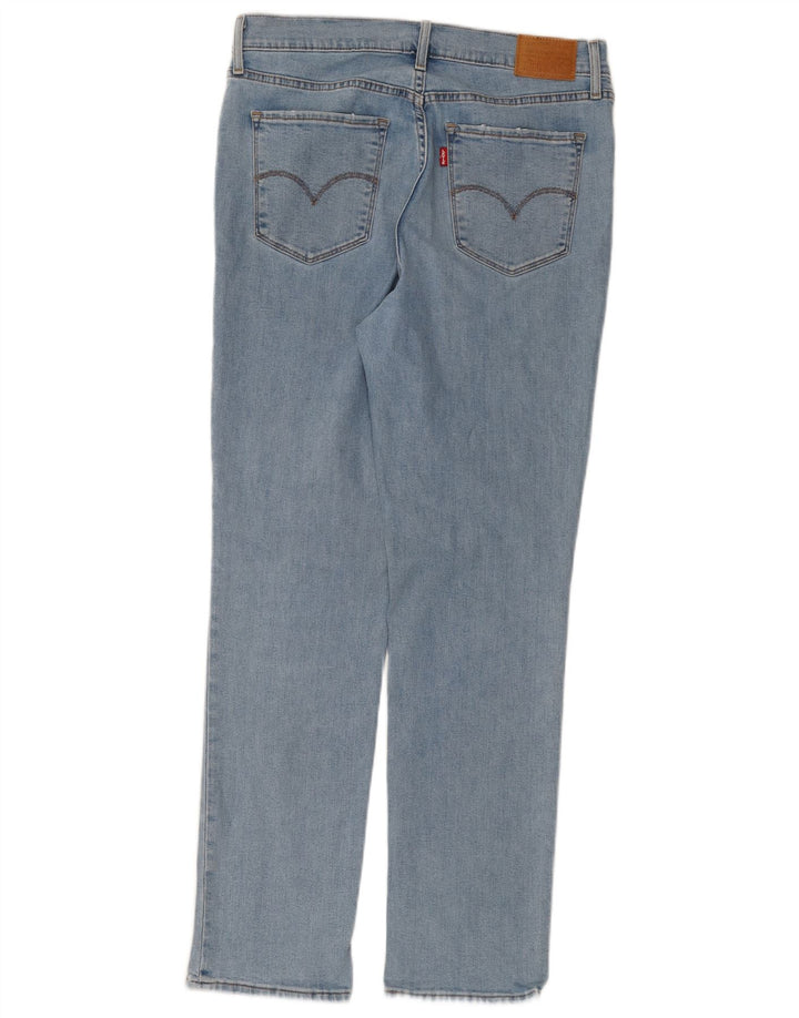 Damskie jeansy LEVI'S 724 z wysokim stanem i wysokim stanem W31 L30 Niebieska bawełna