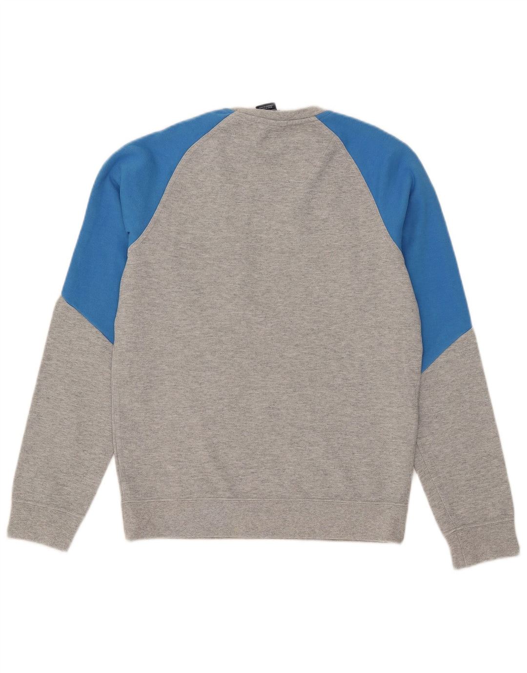 Męska bluza dresowa Nike, mała, szara, z blokami kolorów