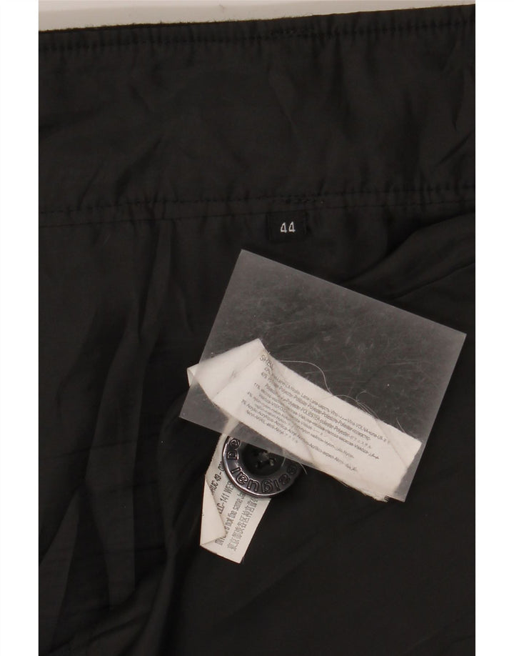 Desigual damska mini spódniczka kopertowa EU 44 XL W35 czarna patchworkowa wełna