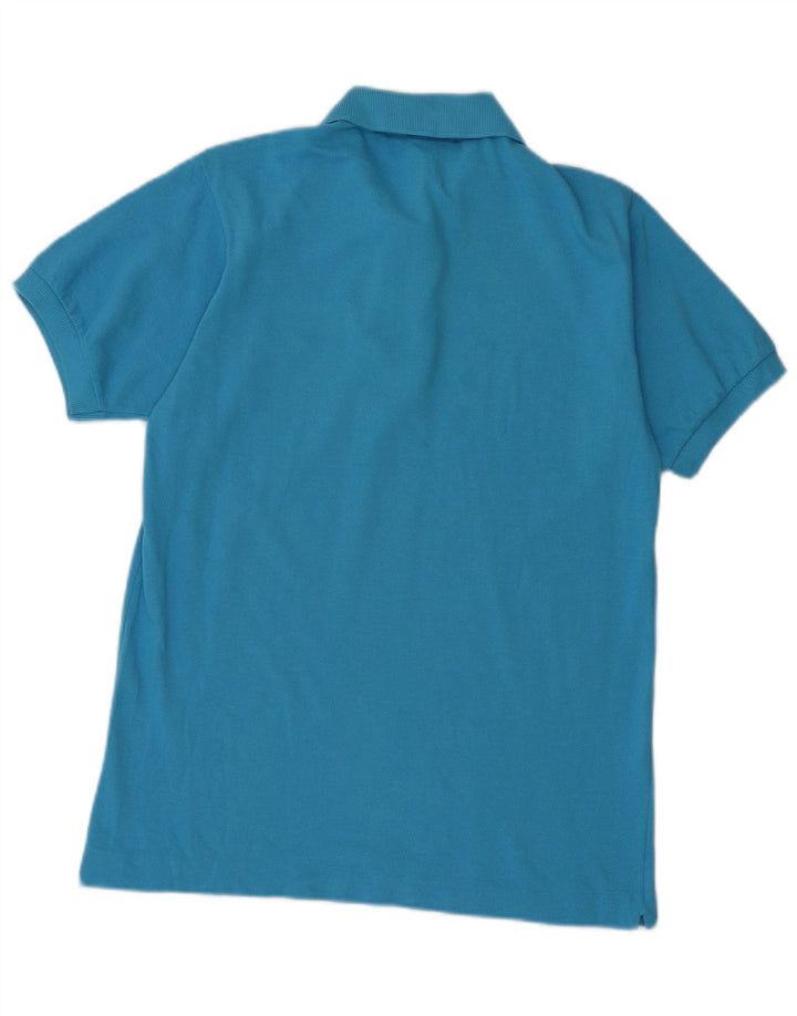 Męska koszulka polo LACOSTE, rozmiar 2, XS, niebieska, bawełniana