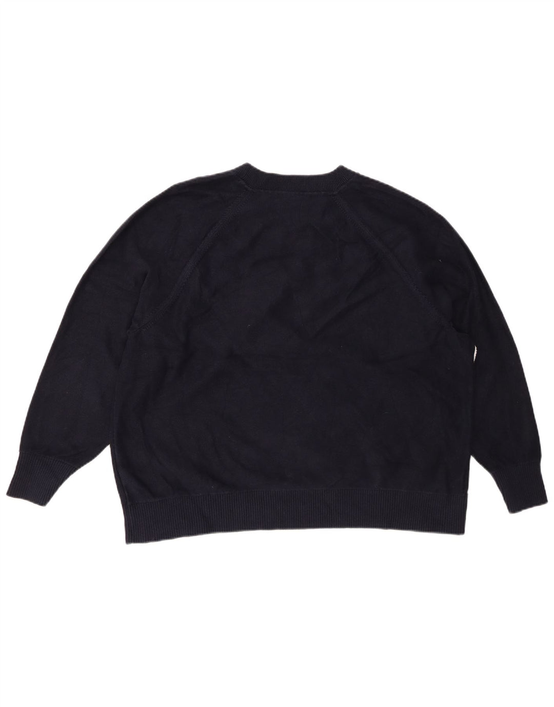 Damski sweter TOMMY HILFIGER z dekoltem w łódkę IT 48 XL granatowy