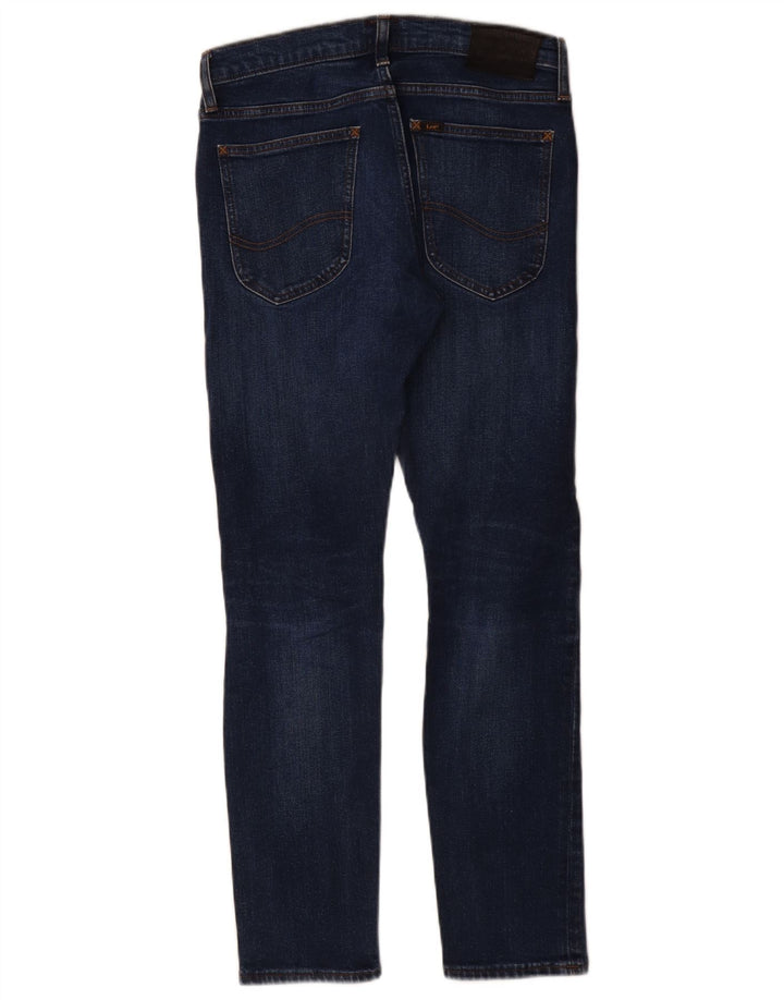 Damskie jeansy Lee Luke Slim W29 L30 Niebieskie bawełniane