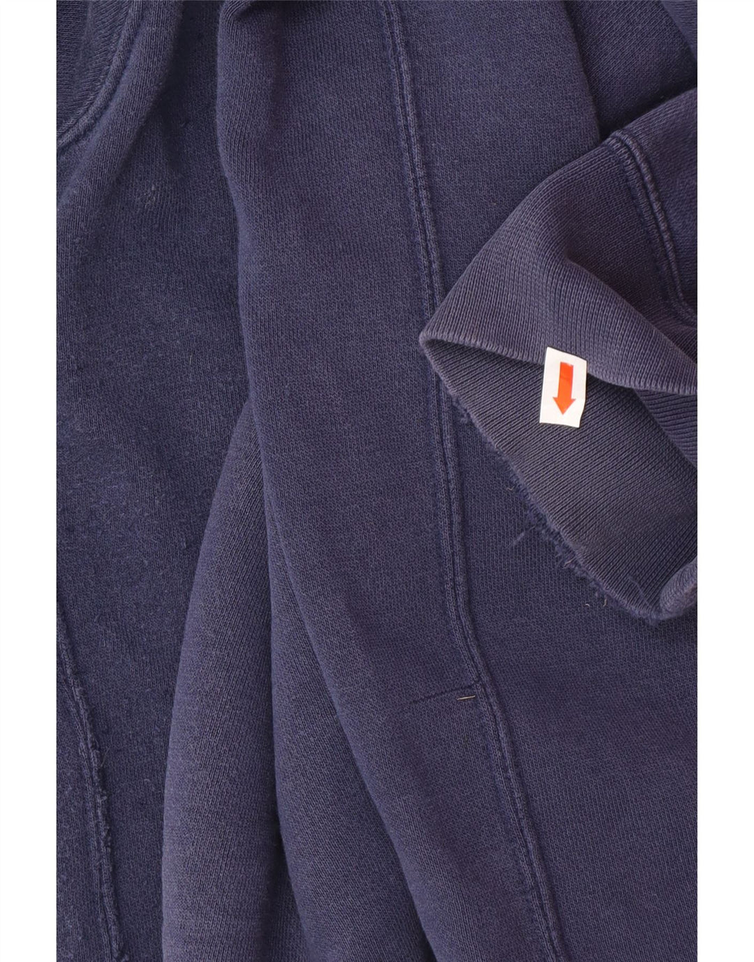 Męski sweter z kapturem i grafiką NIKE o luźnym kroju XL, granatowy, bawełniany