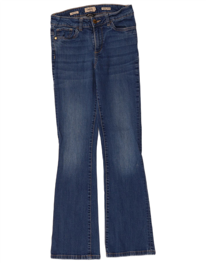Damskie jeansy Bootcut firmy Dack IT 44 Medium W28 L30 Niebieska bawełna