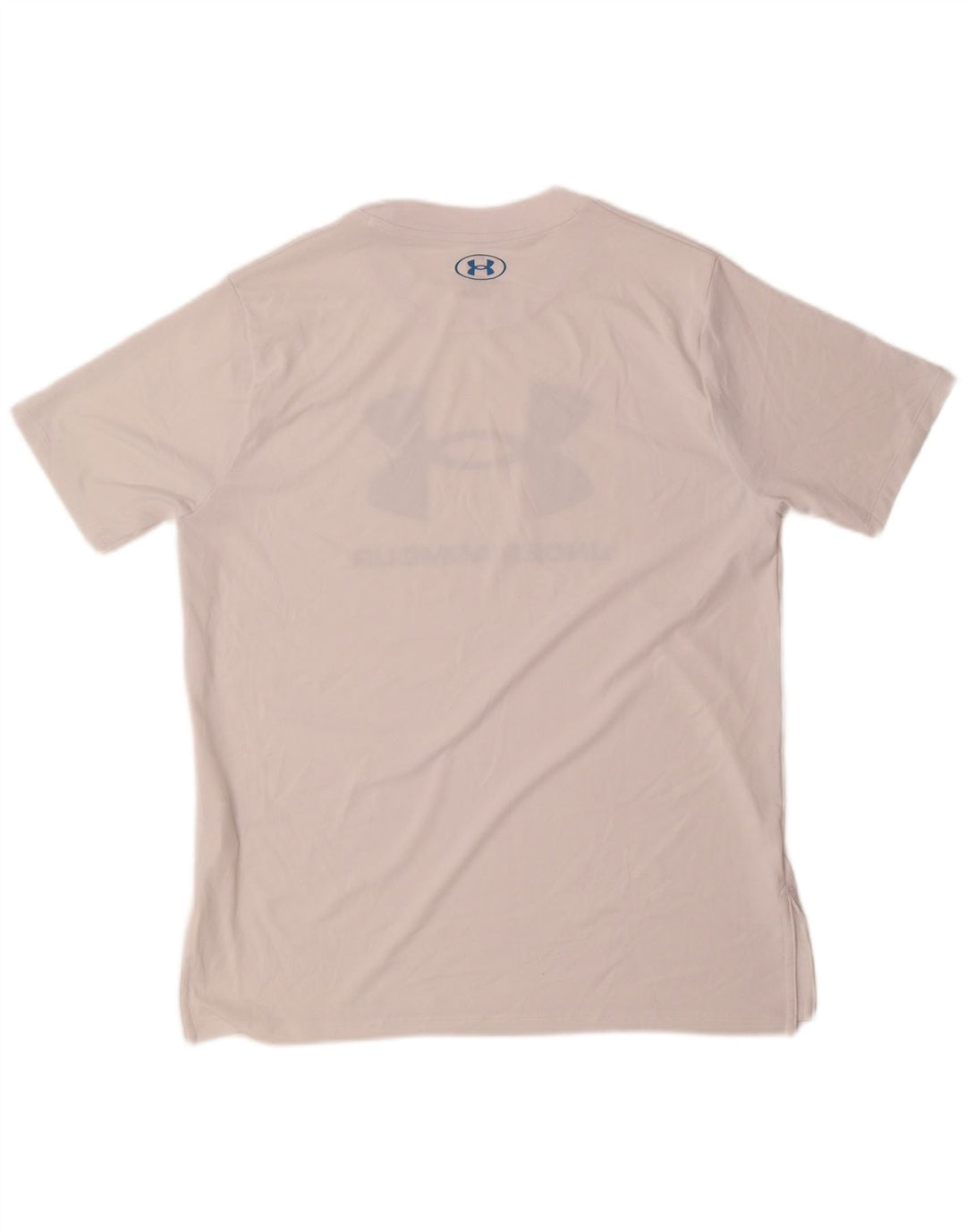Męski T-shirt z grafiką Under Armour, średni biały poliester