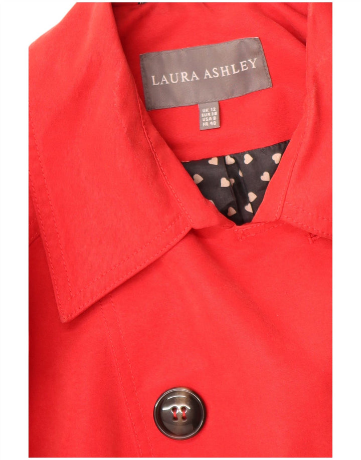 Damski trencz Laura Ashley UK 12, modal, średni czerwony