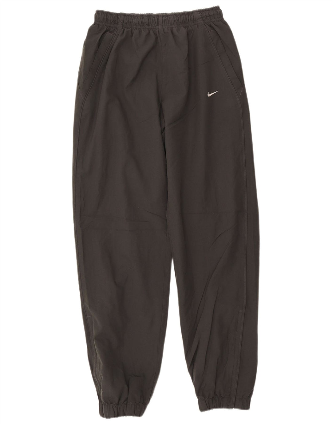 Męskie spodnie dresowe Nike, małe, szare, poliestrowe
