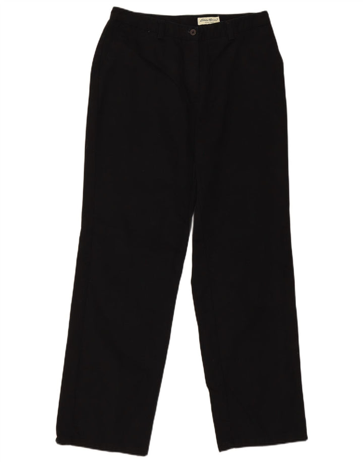 Spodnie damskie EDDIE BAUER Straight Chino EU 40 Medium W30 L30 Black