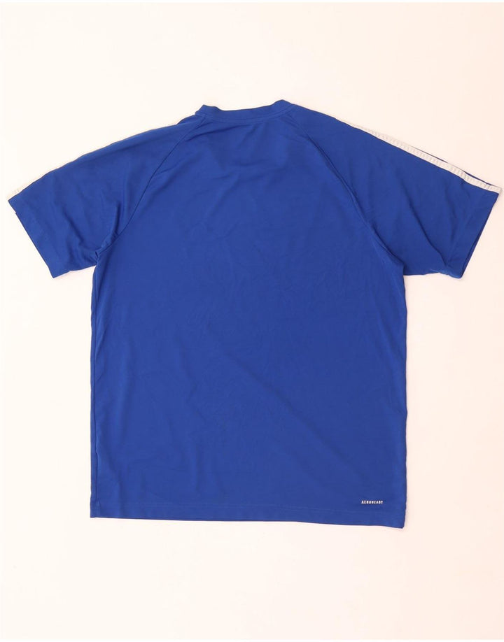 Adidas Męska koszulka Aeroready Top, duża, niebieska, z poliestru