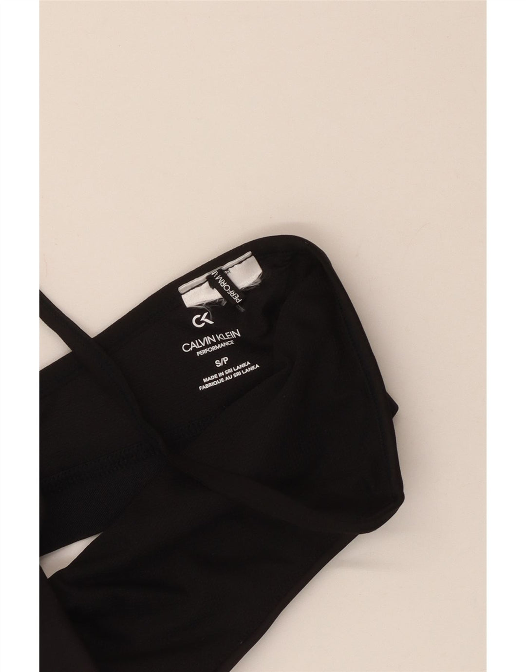 Damski top sportowy biustonosz CALVIN KLEIN Graphic UK 8 Small Black