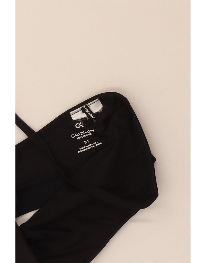 Damski top sportowy biustonosz CALVIN KLEIN Graphic UK 8 Small Black
