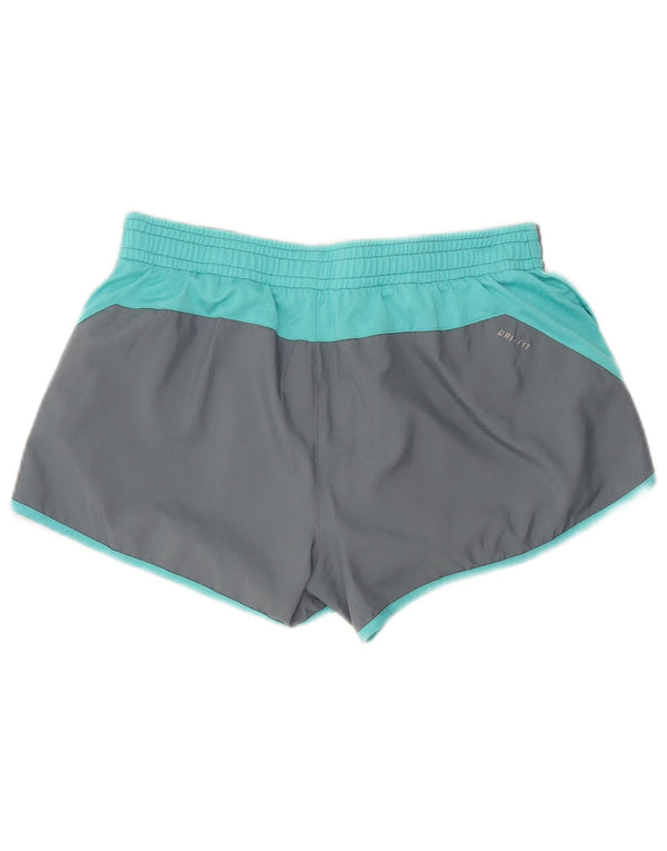 Damskie spodenki sportowe Adidas Dri Fit UK 14 w kolorze średnioszarym