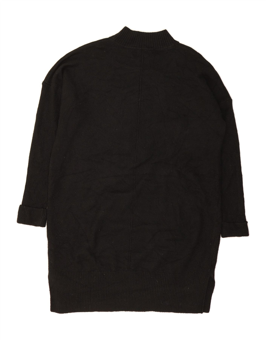 FAT FACE Womens Oversized Jumper Dress UK 18 XL Black Polyester Vintage Fat Face and Second-Hand Fat Face from Messina Hembry 