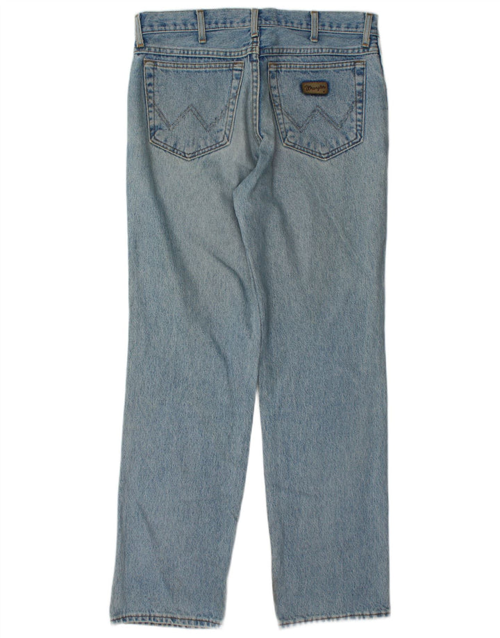 Męskie jeansy Wrangler Texas Straight W33 L32 Niebieskie, bawełniane