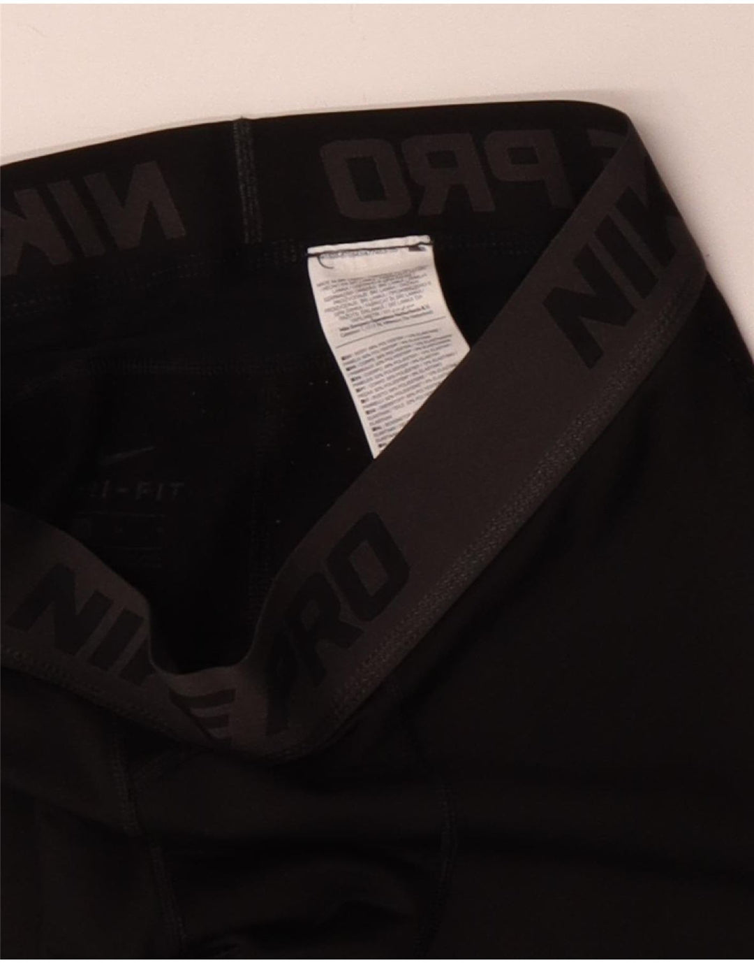 Męskie legginsy Nike, średni czarny poliester